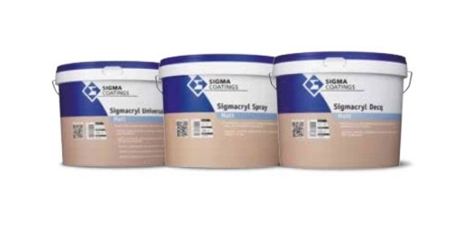 Sigmacryl Universal Matt (wit en lichte kleuren)